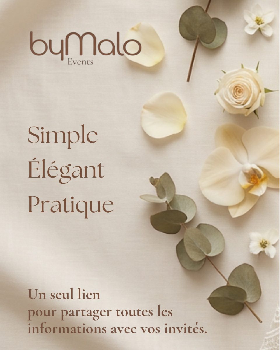byMalo Events – Sites Vitrines Éphémères pour Mariages - photo 3